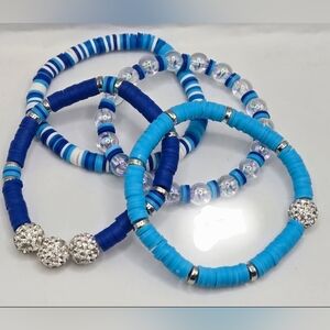 Hand Beaded Bracelet Stacks